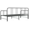 Graues Schlafsofa Idu 90x200cm (Metall)