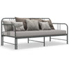 Graues Schlafsofa Idu 90x200cm (Metall)