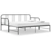 Graues Schlafsofa Idu 90x200cm (Metall)