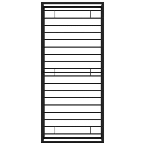 Bettgestell Hamza 100x200cm, schwarz (Metall)