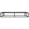 Schwarzes Bettgestell Hamza 120x200cm (Metall)