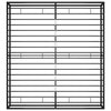 Schwarzes Bettgestell Hamza 180x200cm (Metall)
