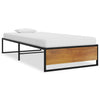 Bettgestell Venus 100x200cm, schwarz (Metall)