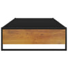 Bettgestell Venus 100x200cm, schwarz (Metall)
