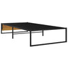 Bettgestell Venus 100x200cm, schwarz (Metall)