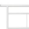 Weißes Bettgestell Muzecher 90x200cm (Metall)