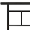 Schwarzes Bettgestell Muzecher 100x200cm (Metall)