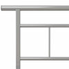 Graues Bettgestell Muzecher 100x200cm (Metall)