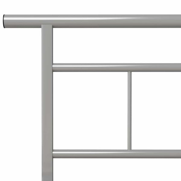 Graues Bettgestell Muzecher 100x200cm (Metall)