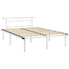 Weißes Bettgestell Muzecher 140x200cm (Metall)