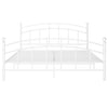 Bettgestell Agrifina 160x200cm, weiß (Metall)