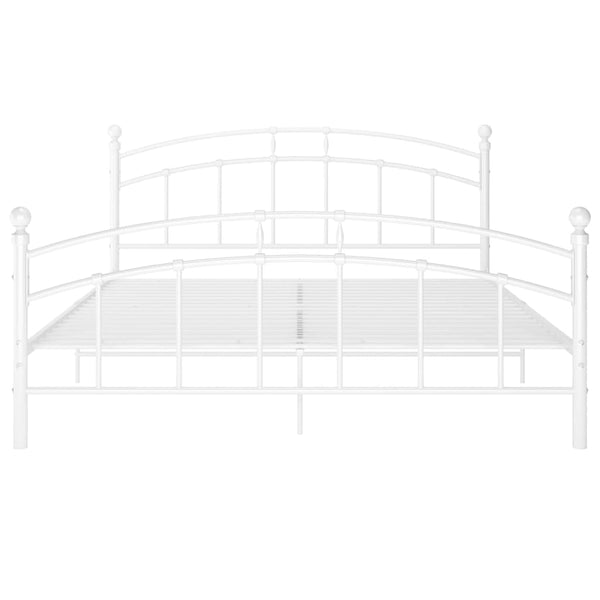 Bettgestell Agrifina 160x200cm, weiß (Metall)
