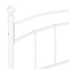 Bettgestell Agrifina 160x200cm, weiß (Metall)