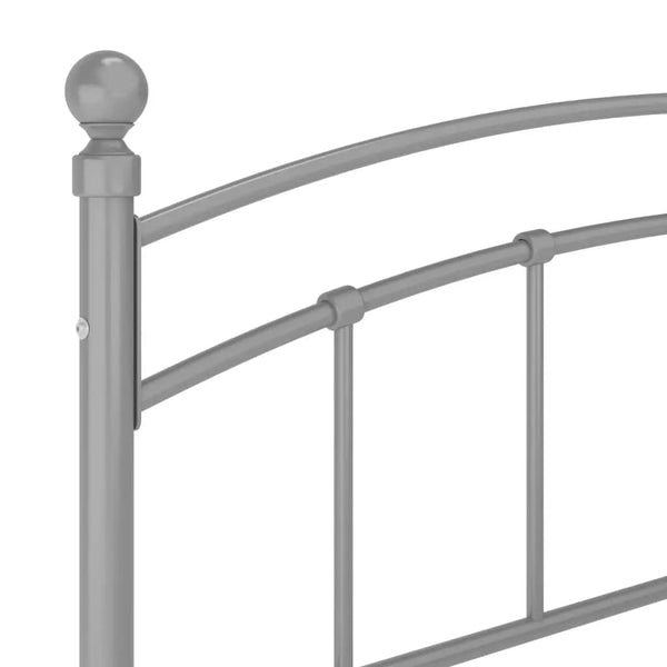 Harmaa sängynrunko Agrifina 200x200cm (metalli)