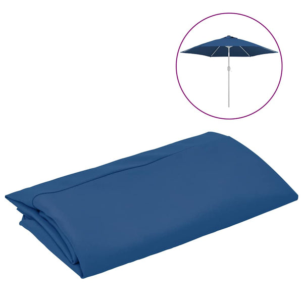 Himmelblauer Sonnenschirm-Ersatzbezug Walton 300cm
