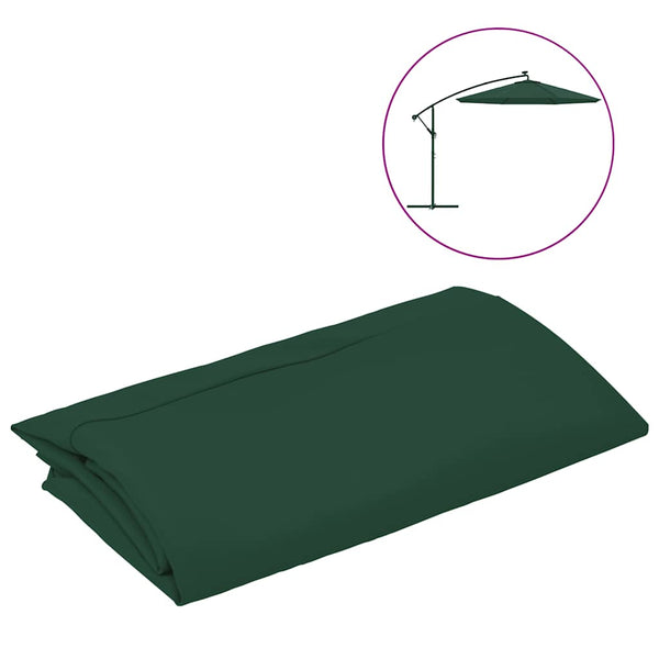 Grüner Sonnenschirm-Ersatzbezug Havrisciuc 300cm