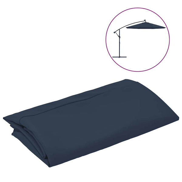 Blauer Sonnenschirm-Ersatzbezug Havrisciuc 350cm
