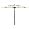 Sonnenschirm Savola Sand 3 m (3-stufige Aluminiumstange)