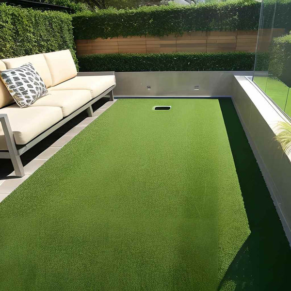 Grüner Kunstrasen Jid 1x8 m (7/9 mm)