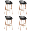 5-teiliges Bar-Set, Farbe Schwarz
