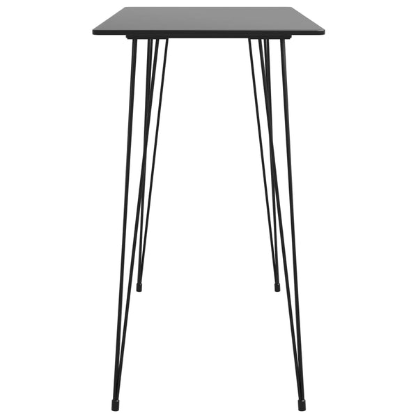 Schwarzes 7-teiliges Barset