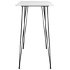 5-teiliges Bartisch-Set, weiß