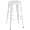 5-teiliges Bartisch-Set, weiß