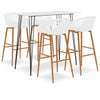 Weiße Bar-Set Fian (5-teilig)