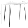 Weiße und graue Bar-Set Fian (5-teilig)