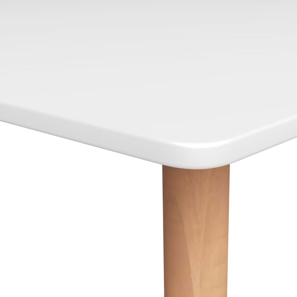 Weißes und graues 5-teiliges Bartisch-Set Vigi