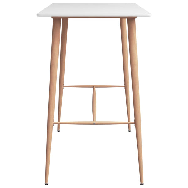 Weiße und graue Bar-Garnitur Vigi (7-teilig)