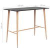 Schwarzes Bar-Set Vigi (7-teilig)