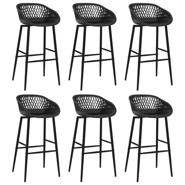Schwarzes Bar-Set Vigi (7-teilig)