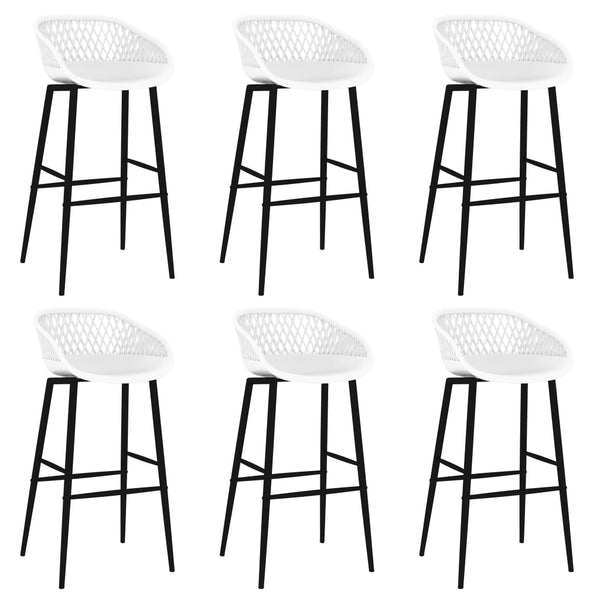 Bar-Set Vigi, 7-teilig, schwarz und weiß