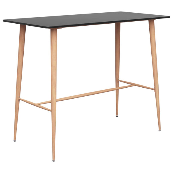 Bar-Set Leunora 7-teilig, Schwarz und Weiß
