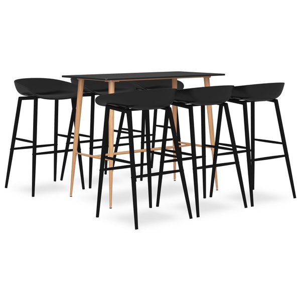 Bar-Set Zaroni (7-teilig), schwarz