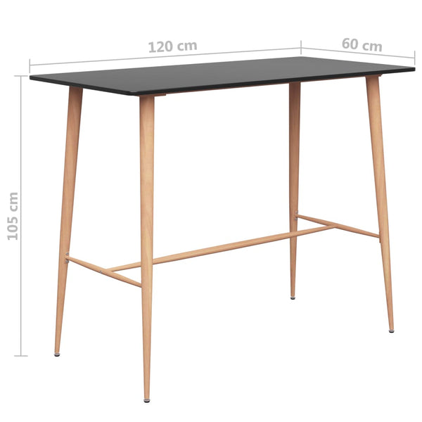 Bar-Set Zaroni (7-teilig), schwarz
