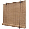 Braune Bambusrollos Zlatita 80x160cm (2 St.)