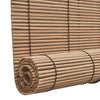 Braune Bambusrollos Valinuta 150x220cm (2 St.)
