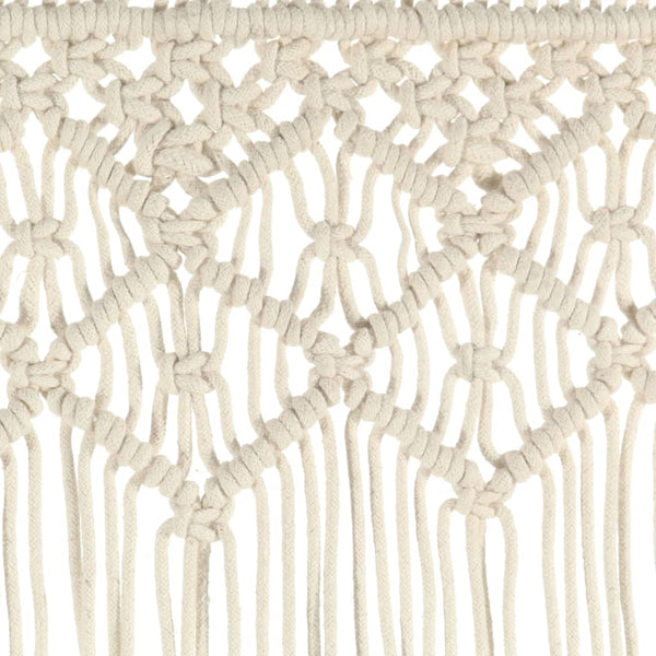Makramee-Vorhang Adinus 140x240cm (Baumwolle)