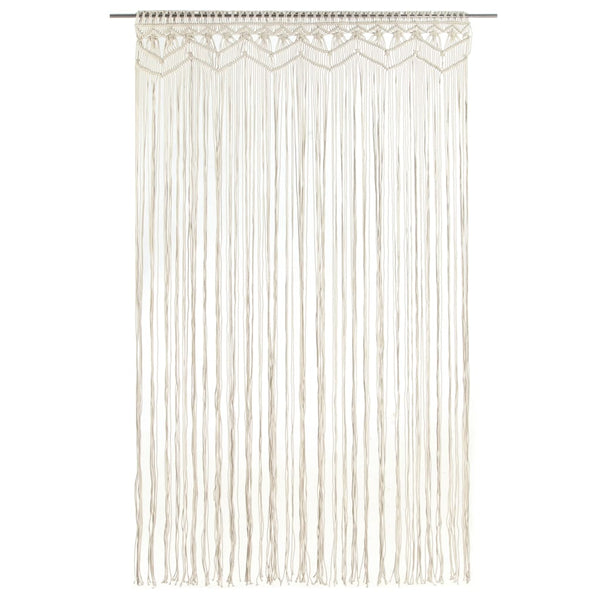 Makramee-Vorhang Ilariu 140x240cm (Baumwolle)