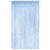 Blauer Makramee-Vorhang Ilario 140x240cm (Baumwolle)