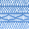 Blauer Makramee-Vorhang Isadore 140x240cm (Baumwolle)