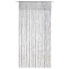 Anthrazit Makramee Vorhang Andre 140x240cm (Baumwolle)