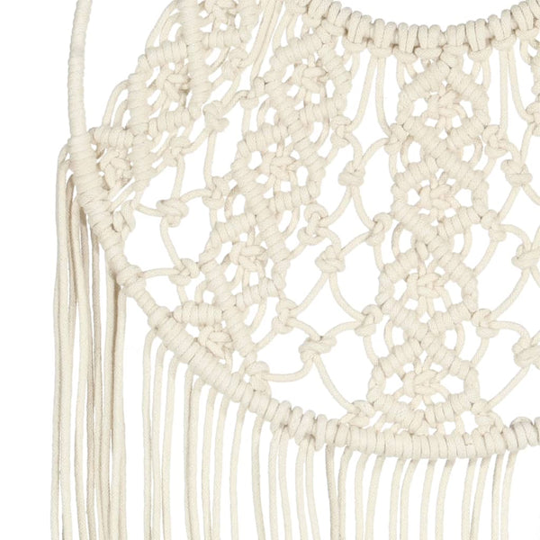 Macrame seinäkoriste Genona 40x80cm (puuvilla)