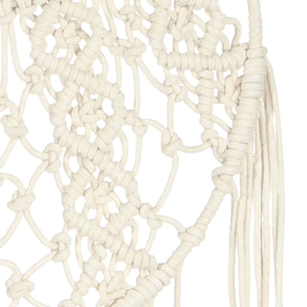 Macrame seinäkoriste Genona 40x80cm (puuvilla)