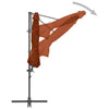 Terrakotta Hängeschirm Micuta 300cm (mit Stahlmast)