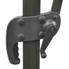 Schwarzer Ampelschirm Latinca 300cm mit LED-Beleuchtung
