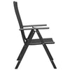 Gartensessel Coteti Schwarz (4er-Set Polyrattan)
