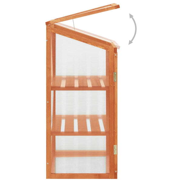 Columbia kasvihuone kuusi 60x45x100cm